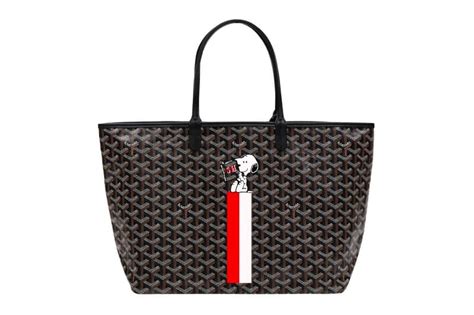 PEANUTS x Goyard Snoopy Tote Bag Release 2020.